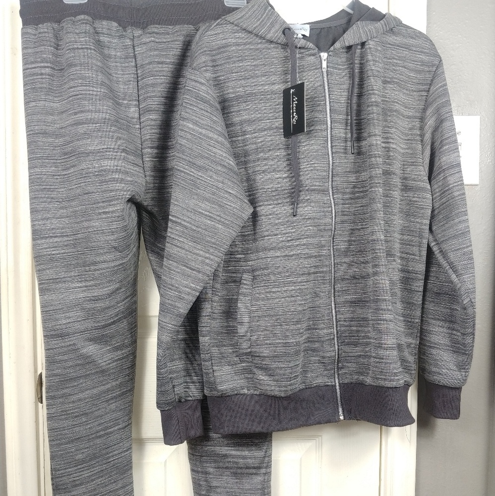 COPY - 1 MANE ROS MEDIUM GRAYISH BLACK 2 PIECE JOGG…